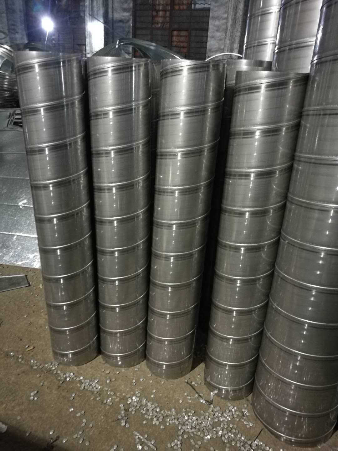 不鏽（xiù）鋼螺旋風管-304