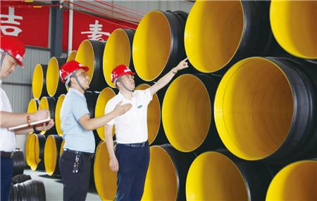 四川（chuān）钢带波纹管企业员工风采