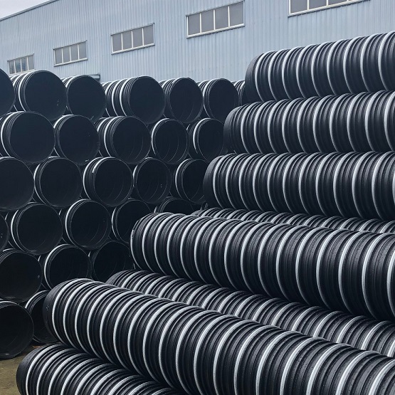 HDPE钢塑复合缠绕排水管